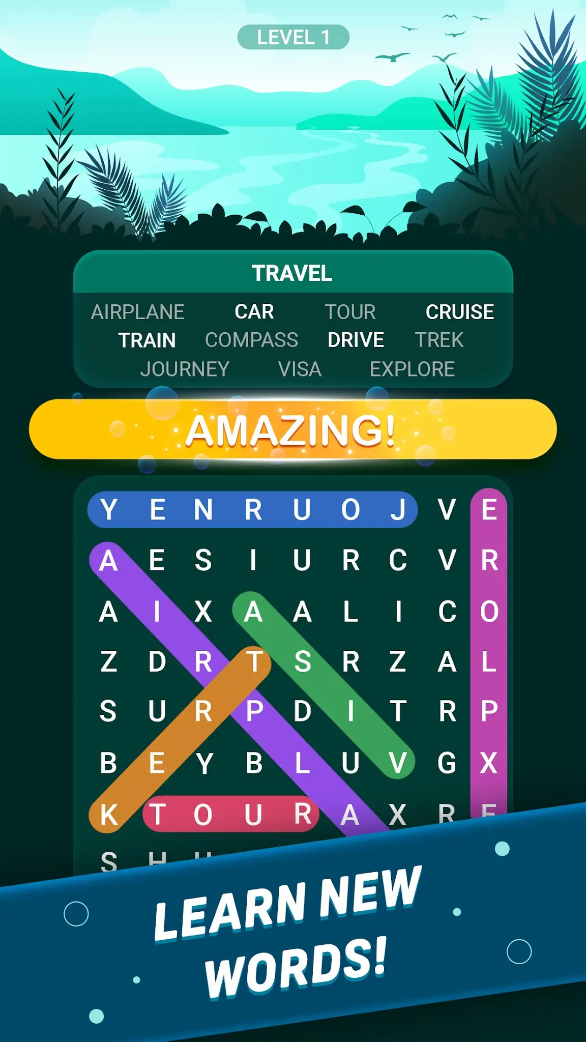 Zrzut ekranu Word Search 1