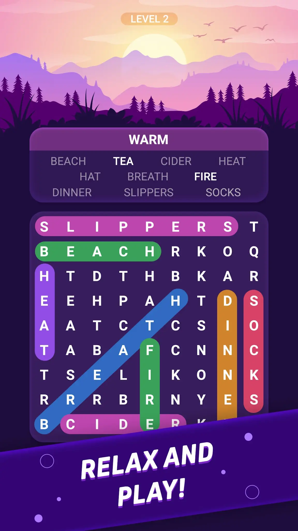 Zrzut ekranu Word Search 2