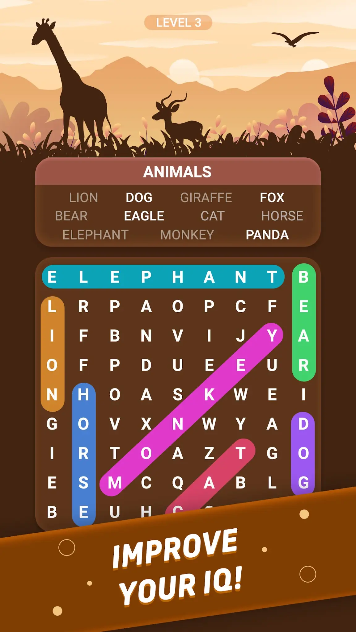 Zrzut ekranu Word Search 3