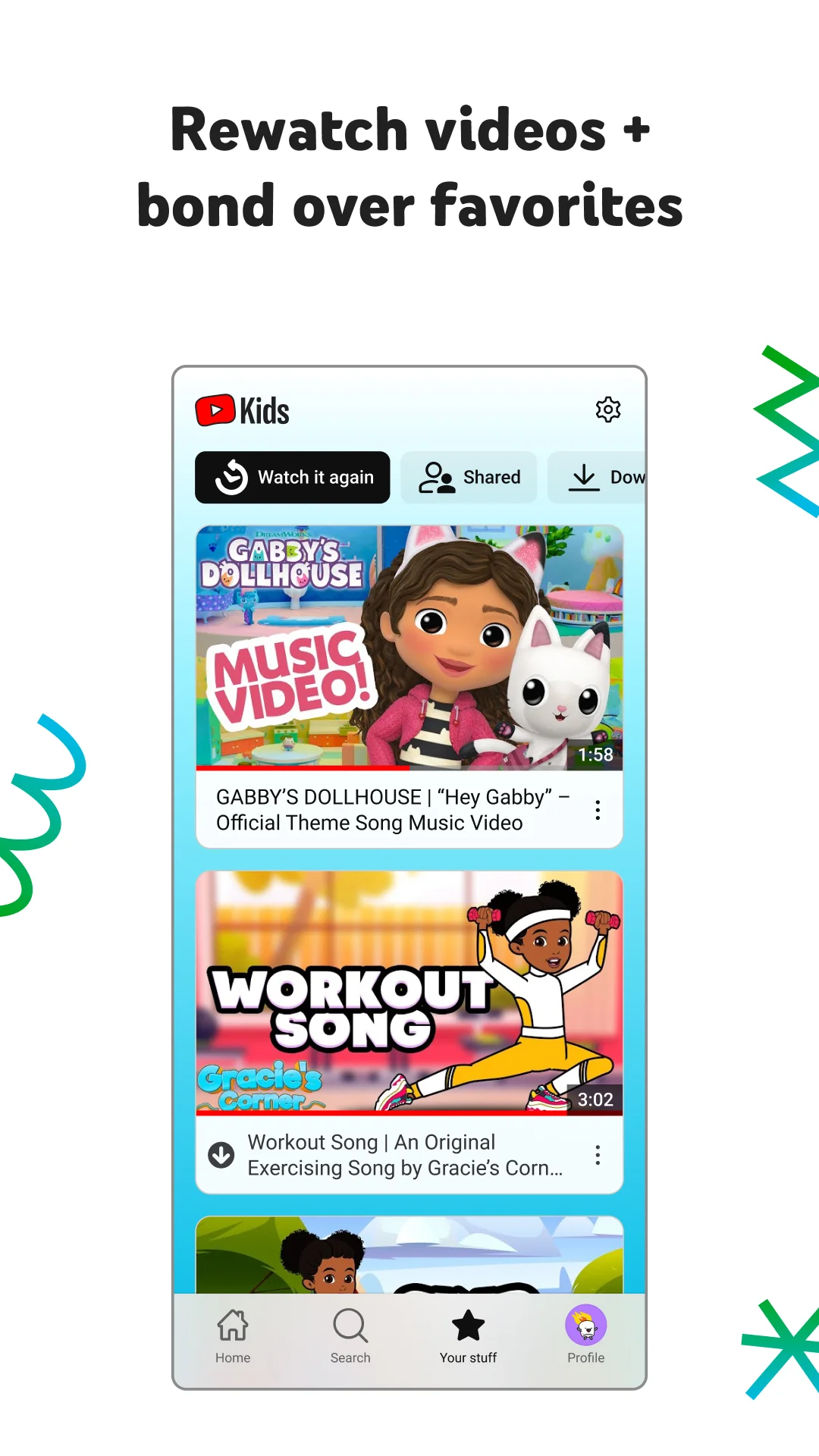 Screenshot YouTube Kids 2