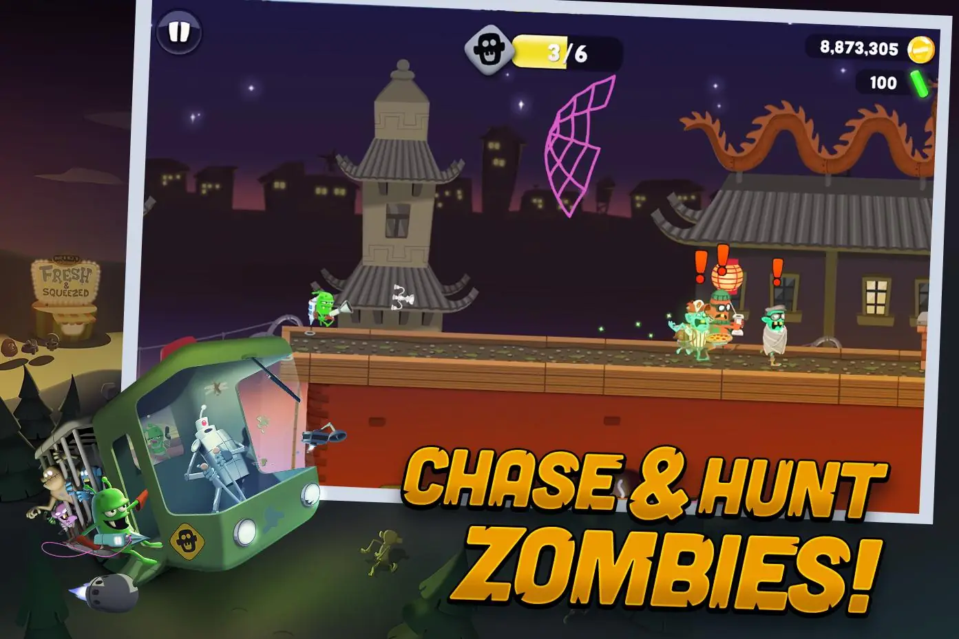 Скриншот Zombie Catchers 1