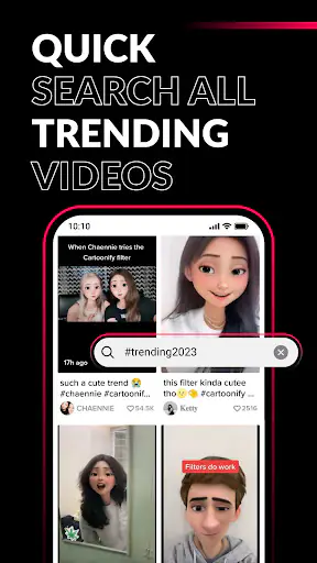 Скріншот SnapTok 3