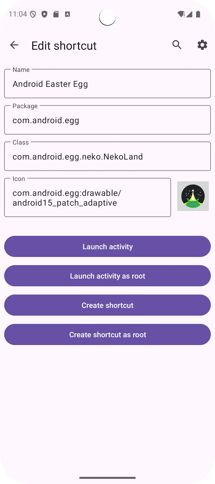 Capture d'écran Activity Launcher 2