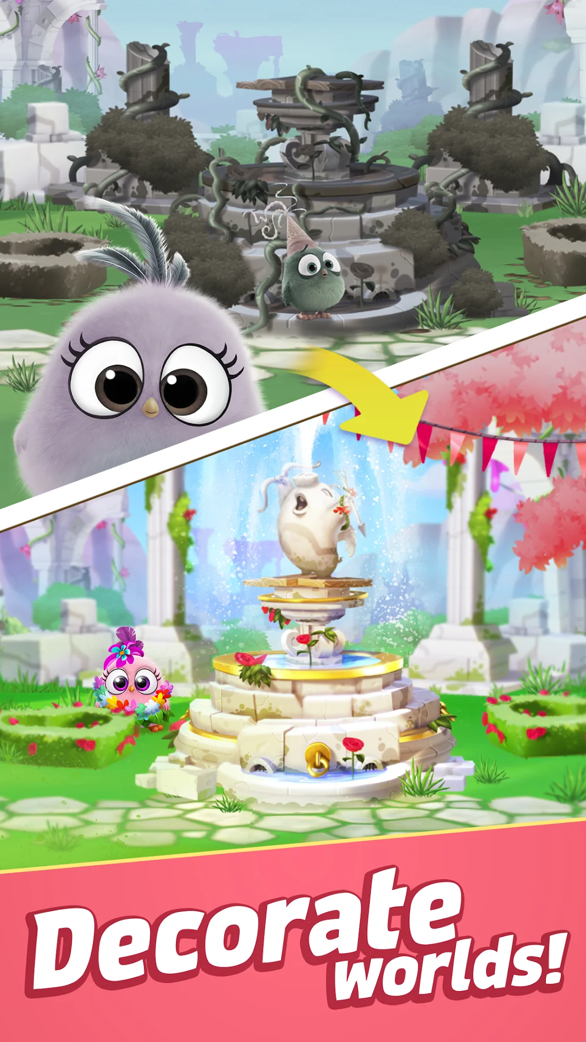 Angry Birds Match 3 képernyőkép 4