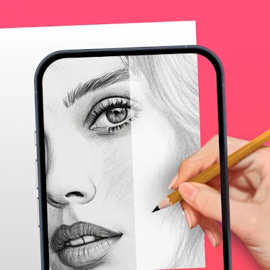 AR Drawing Ícone