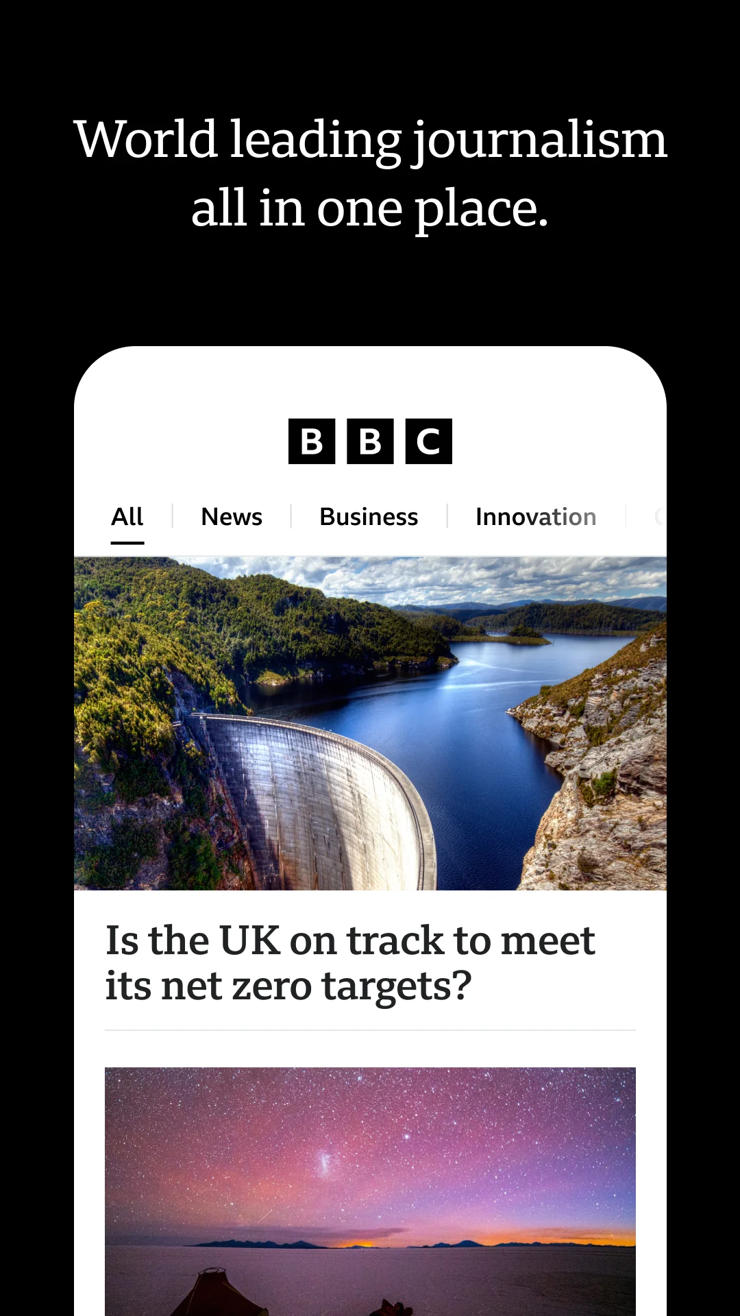 Screenshot BBC 1