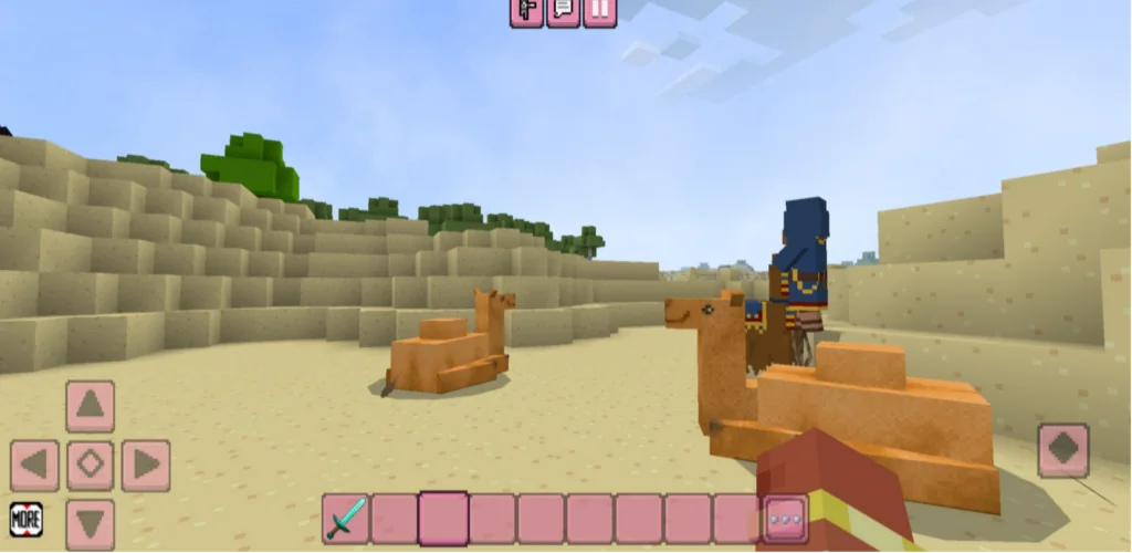 لقطة شاشة Bloxx Craft Girl %د