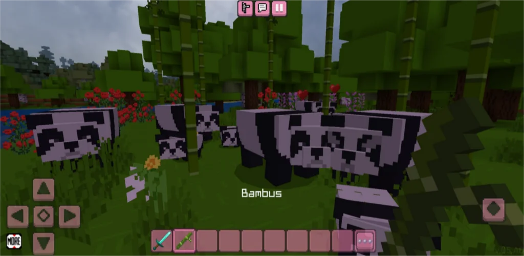 لقطة شاشة Bloxx Craft Girl %د