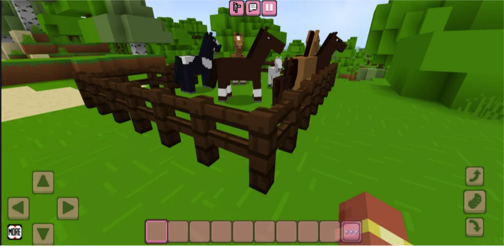لقطة شاشة Bloxx Craft Girl %د