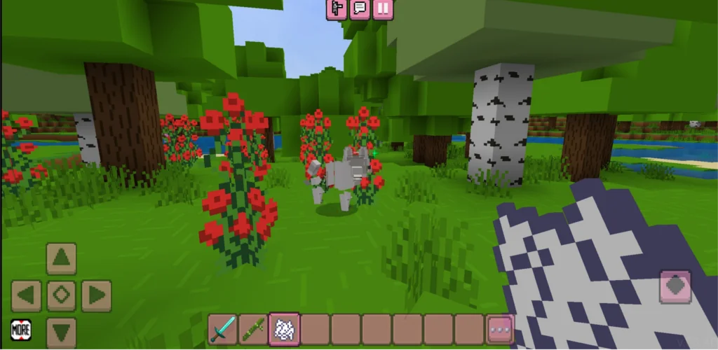لقطة شاشة Bloxx Craft Girl %د