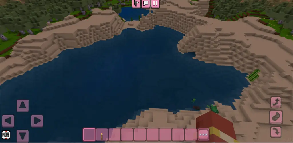 لقطة شاشة Bloxx Craft Girl %د