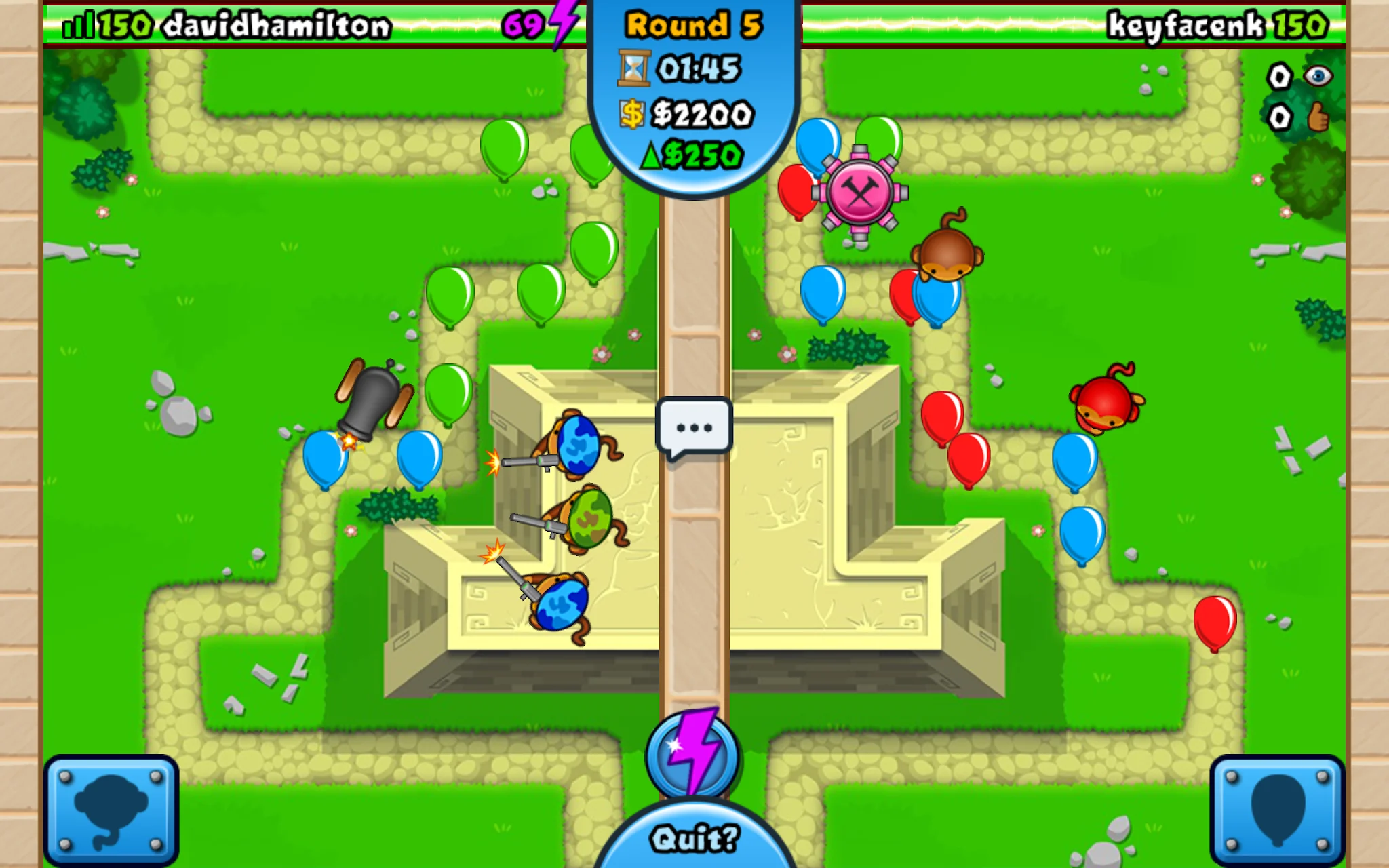 Captura de tela Bloons TD Battles 2