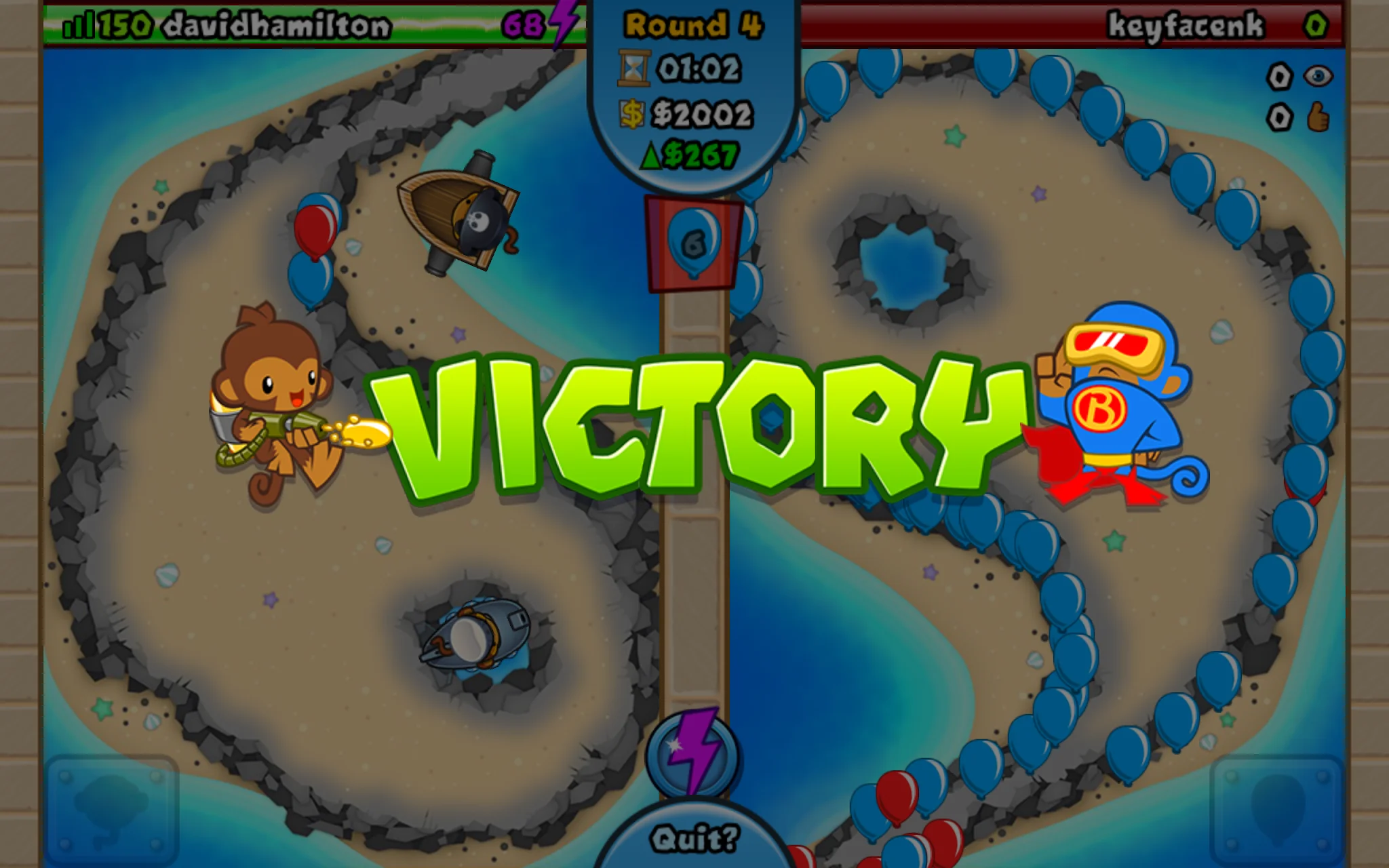 Captura de tela Bloons TD Battles 3