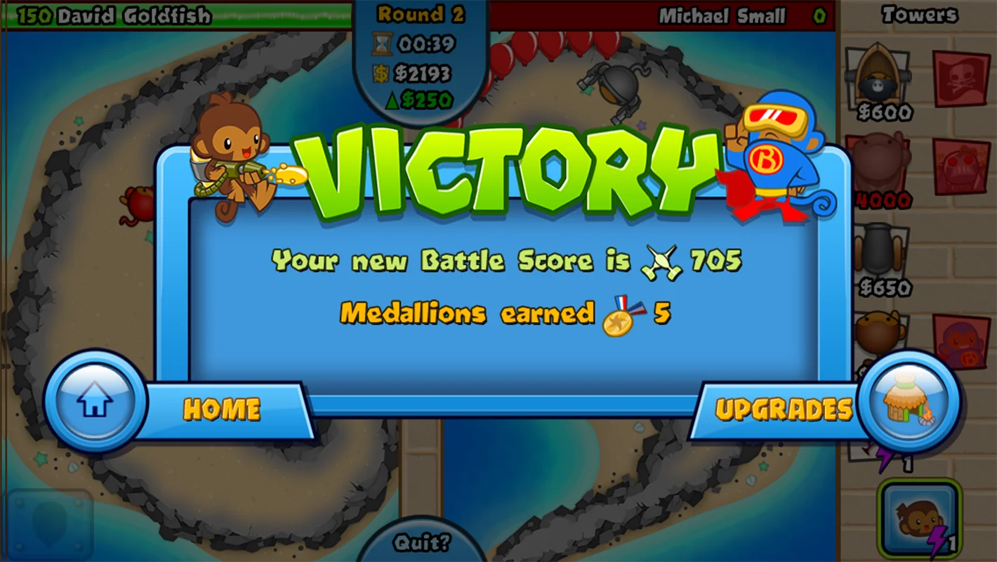 Captura de tela Bloons TD Battles 8