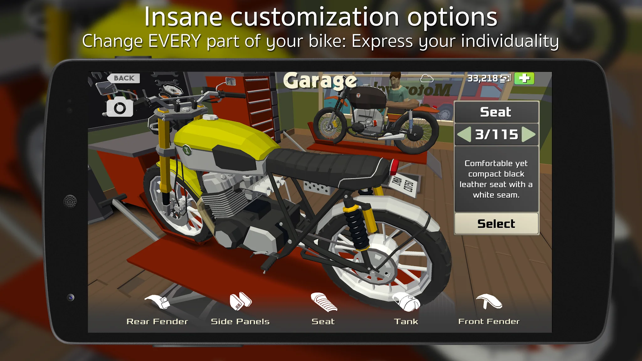 Снимка на екрана Cafe Racer 2