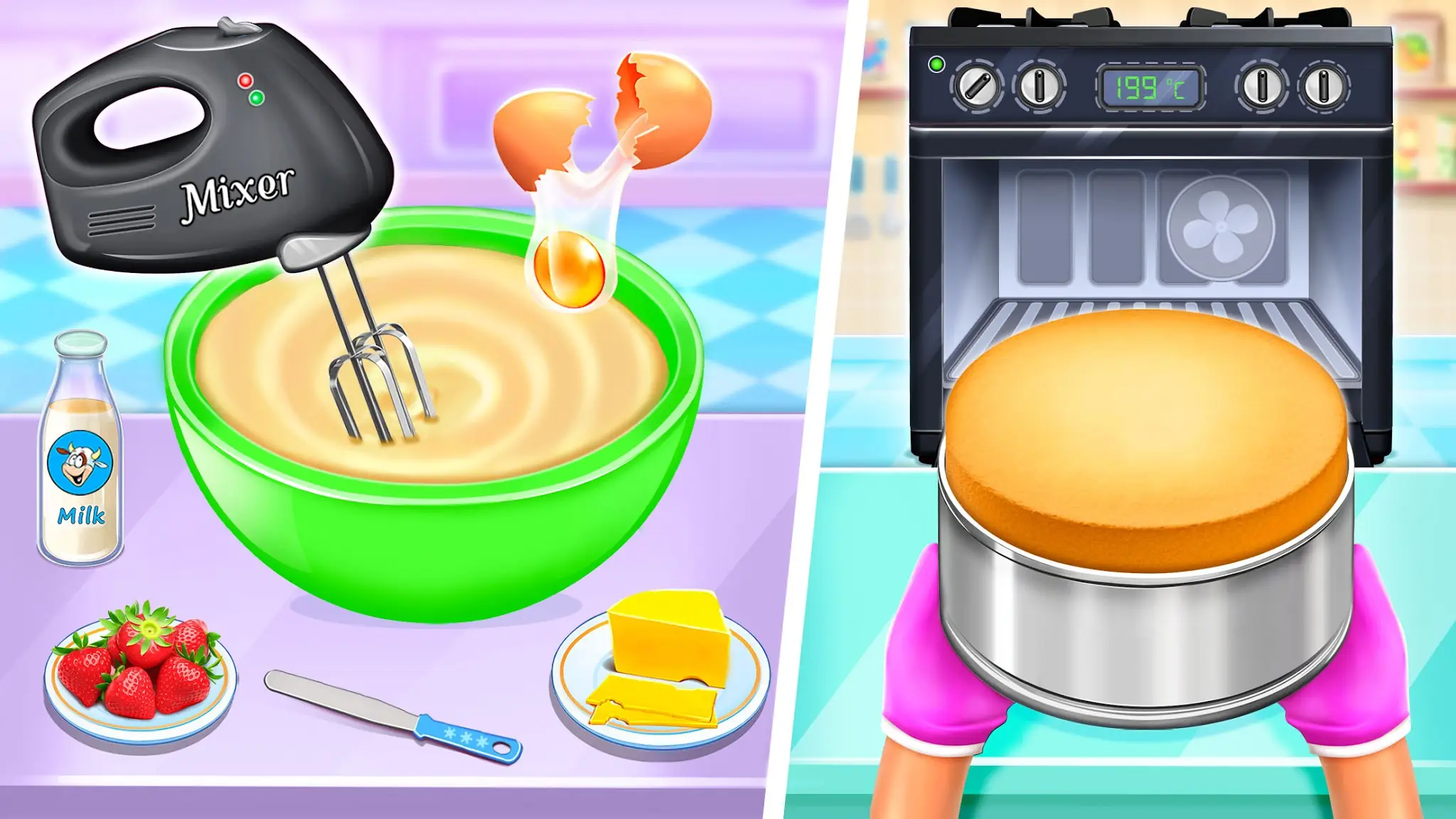 Screenshot Cake Maker: Cooking Cake Games 3
