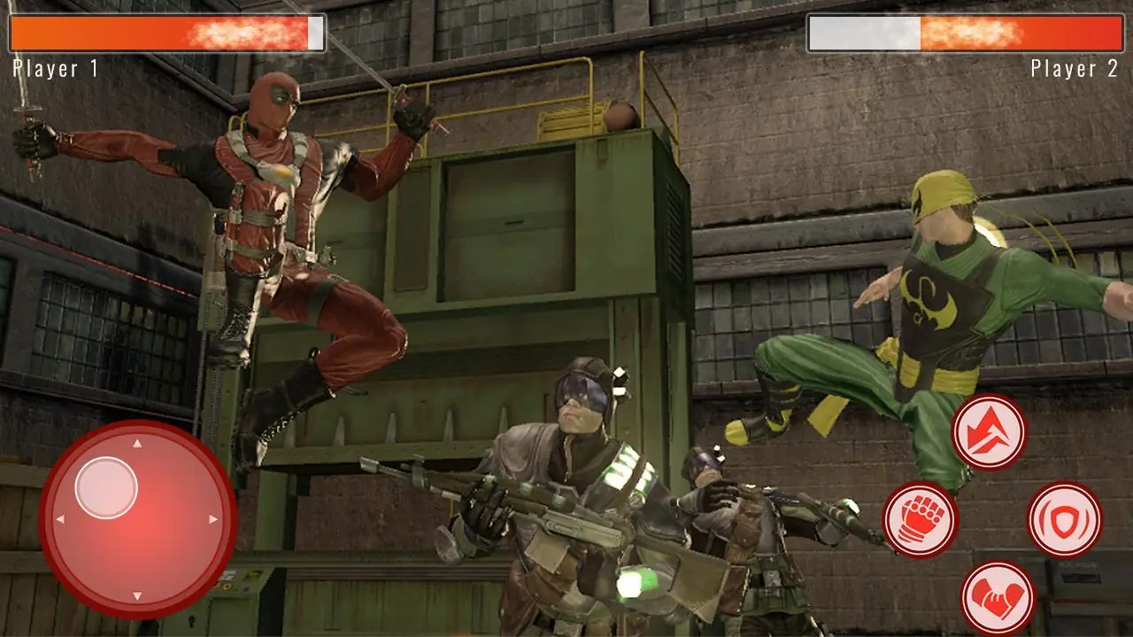 Screenshot Superheroes Street Fighting Game: Infinity Karate 2