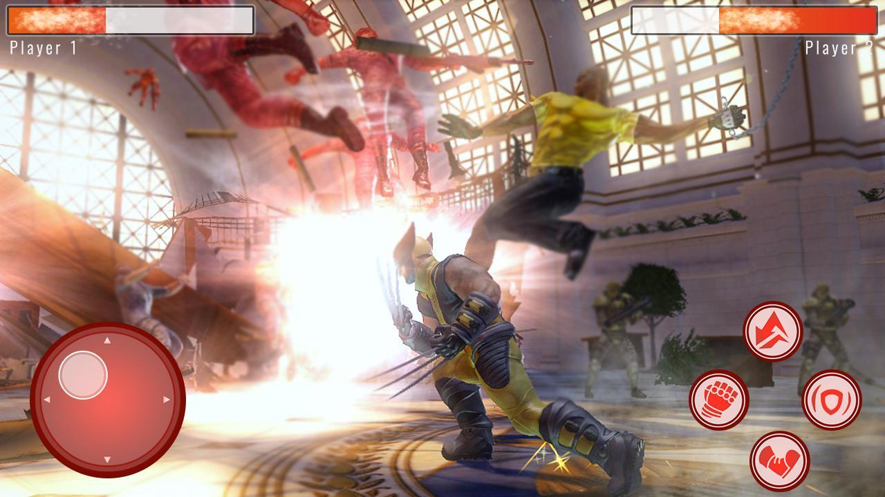 Ekran Görüntüsü Superheroes Street Fighting Game: Infinity Karate 3