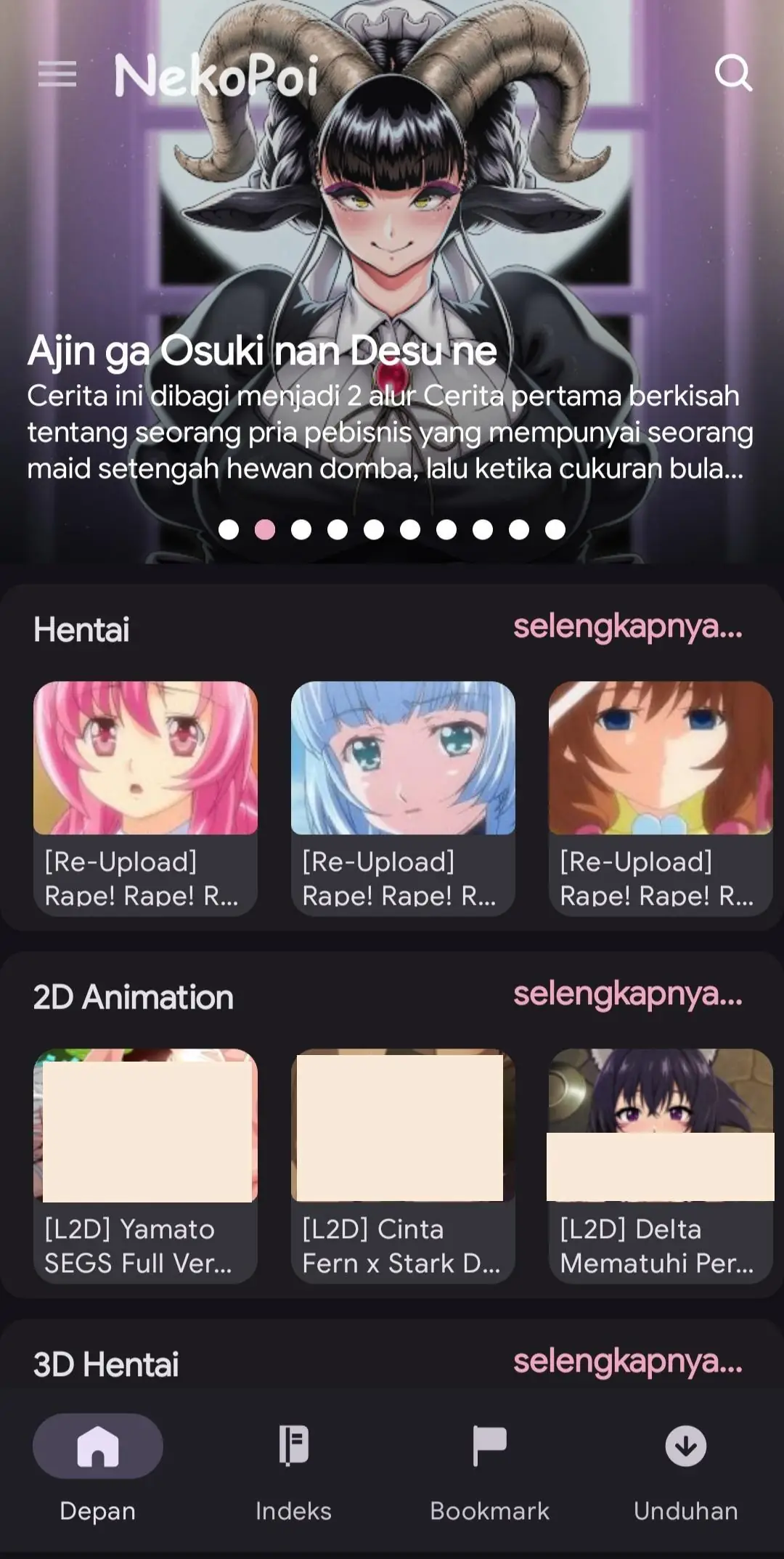 Ekran Görüntüsü Nekopoi 4