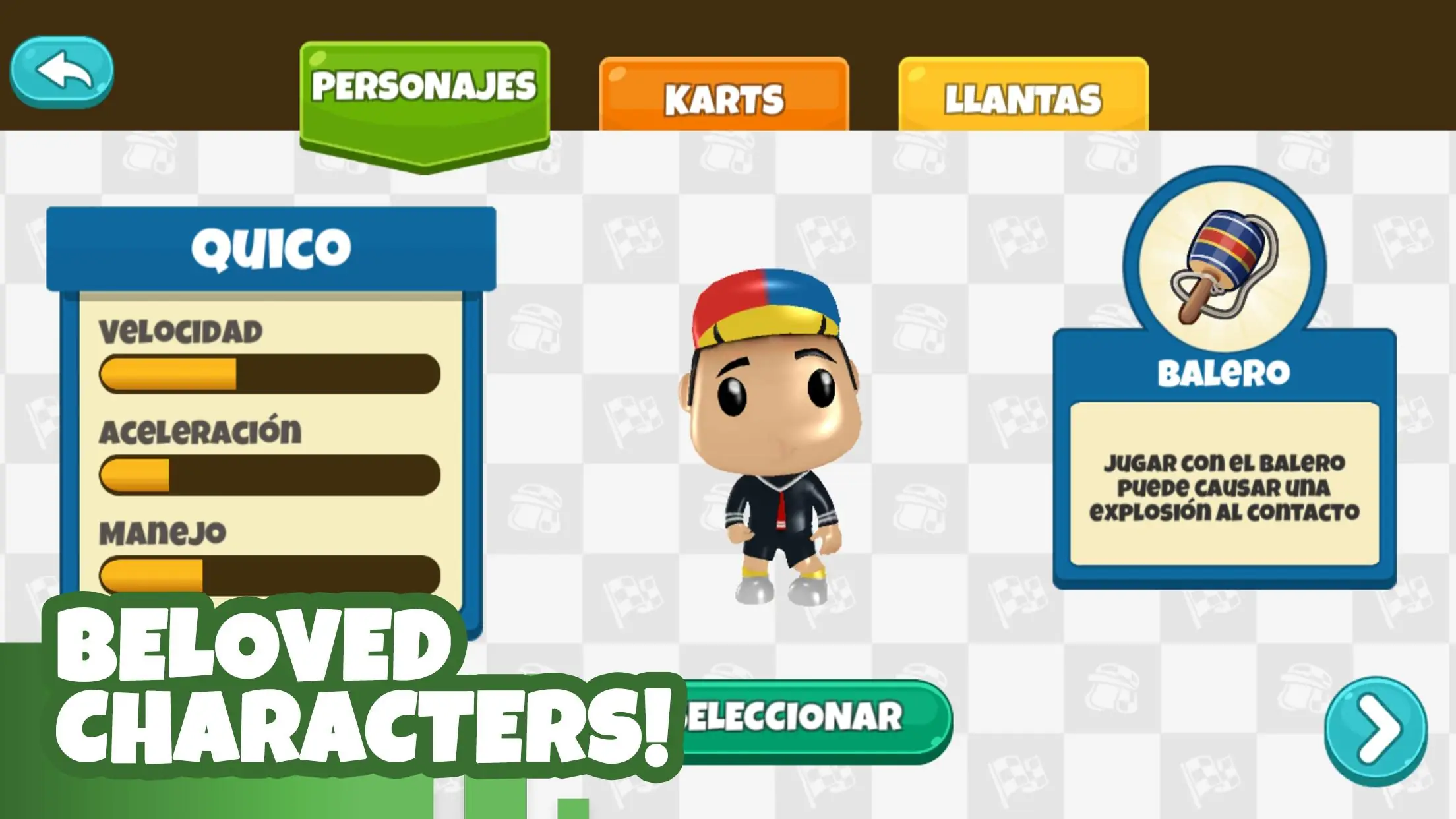 Ảnh chụp màn hình El Chavo Kart 5
