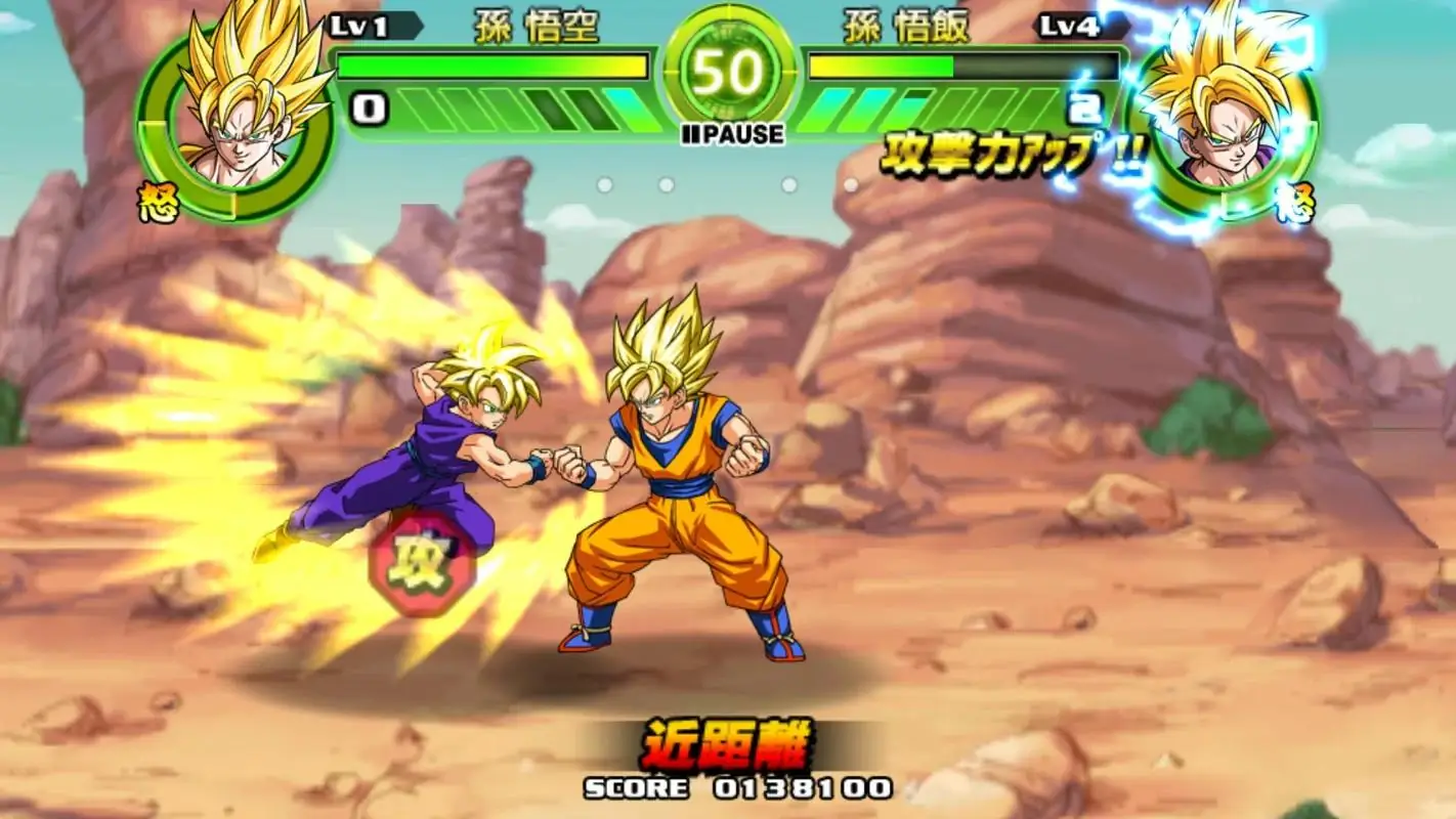 Скриншот Dragon Ball Tap Battle Mod Dragon Ball Z Battle of FighterZ by GdGohan 7