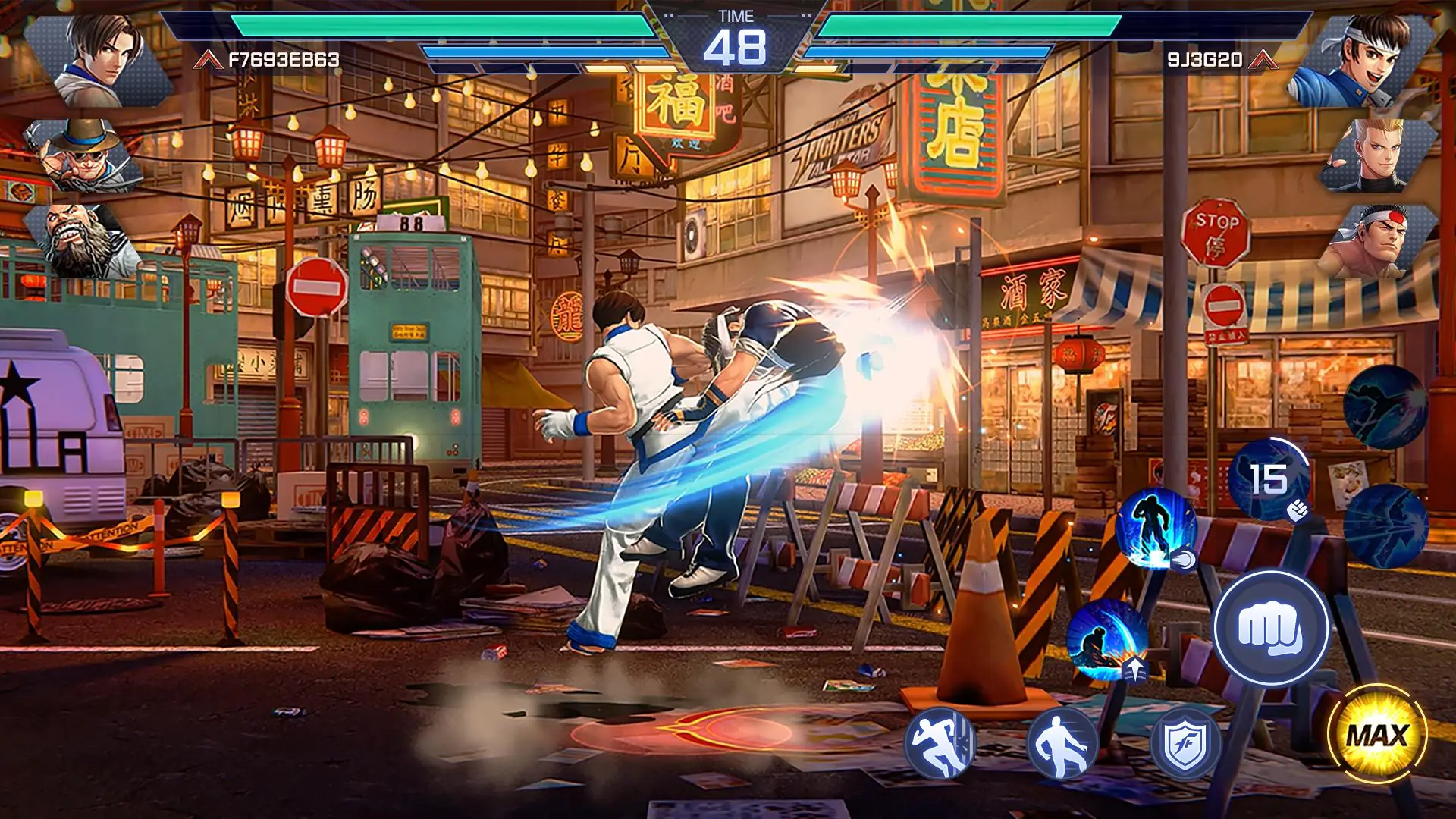 لقطة شاشة The King of Fighters ARENA %د