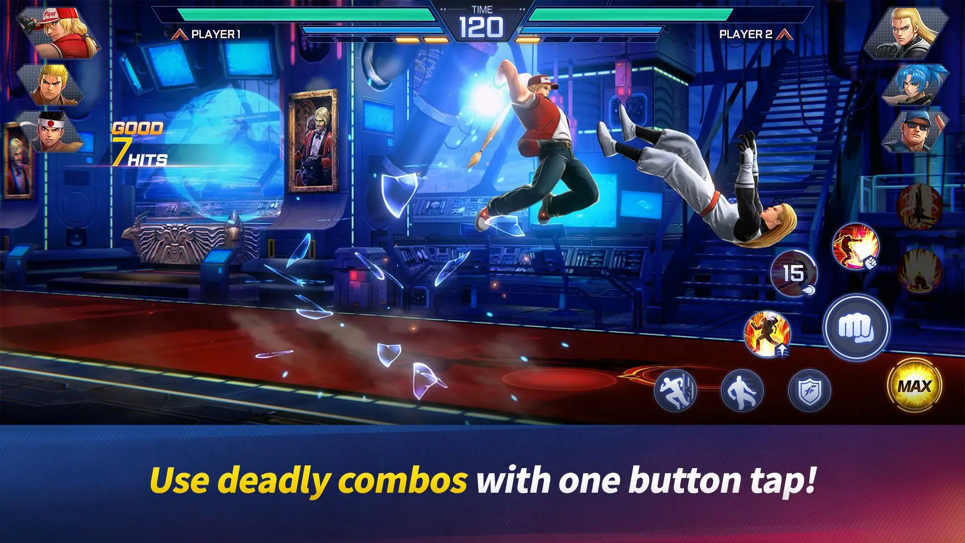لقطة شاشة The King of Fighters ARENA %د