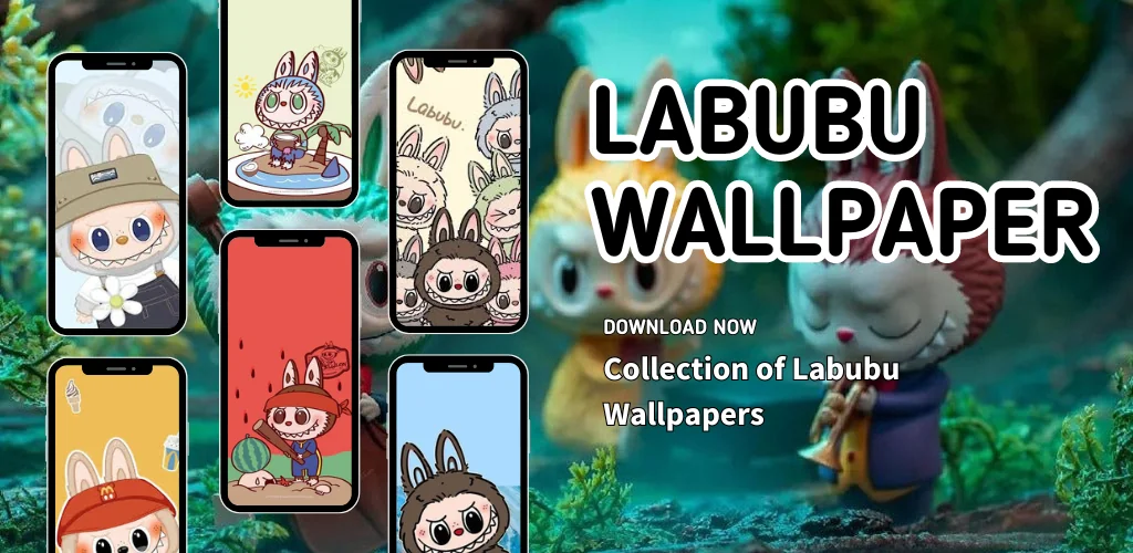 Скриншот Cute Labubu Wallpaper 7