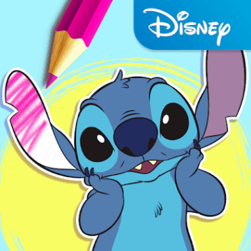 Mondo Disney da Colorare Icona