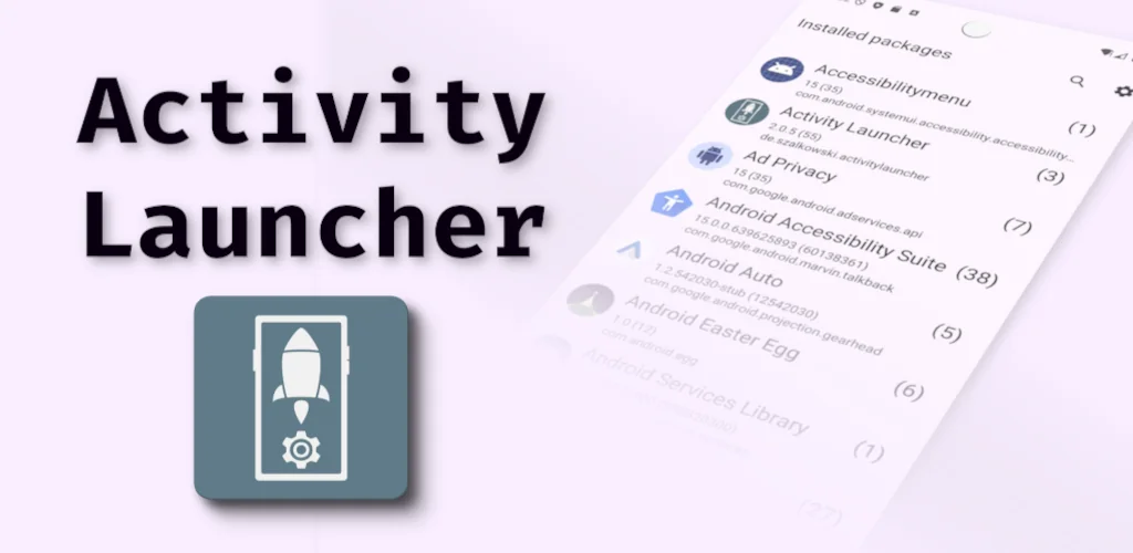 Activity Launcher application cover art for Android