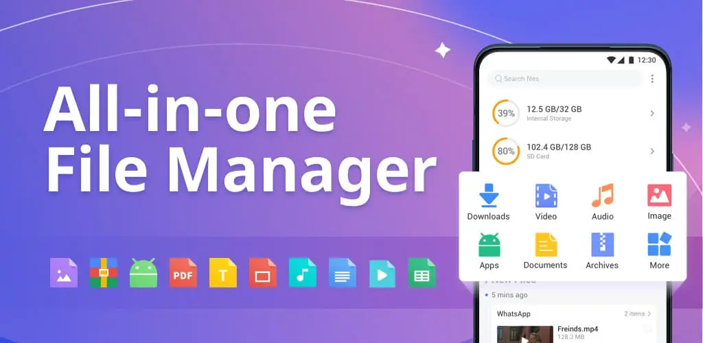 File Manager app cover art for Android