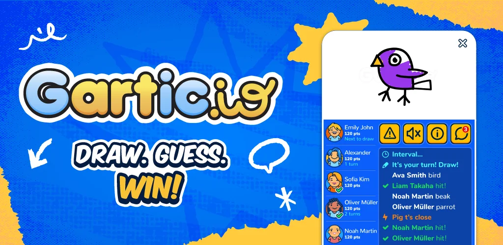 Gartic.io jogo arte da capa para Android