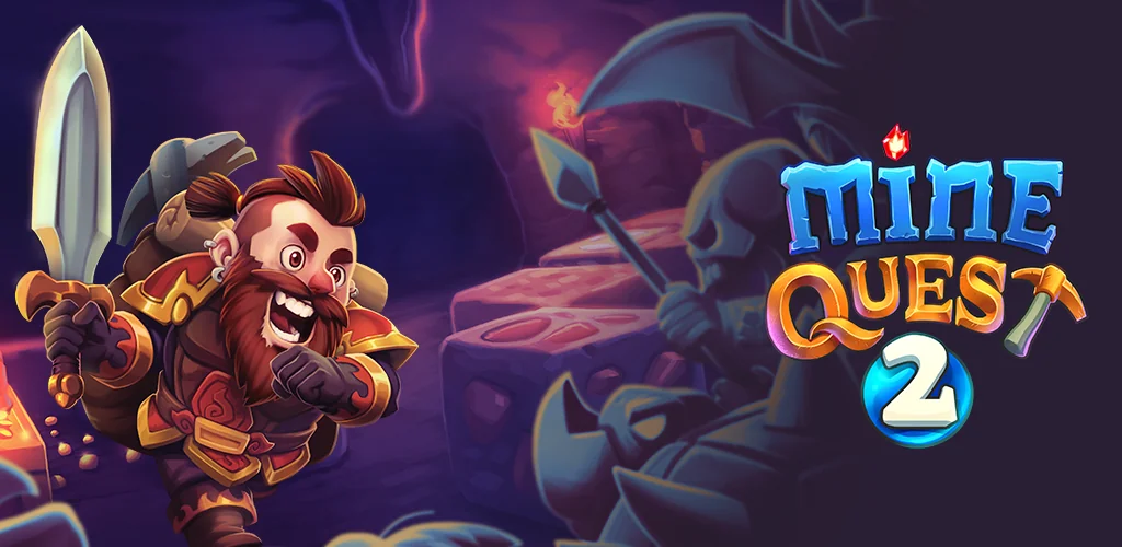 Mine Quest 2 hra obálka pro Android