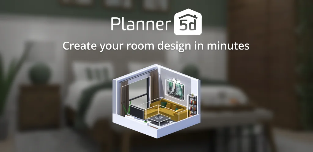 Planner 5D برنامج غلاف فني للأندرويد