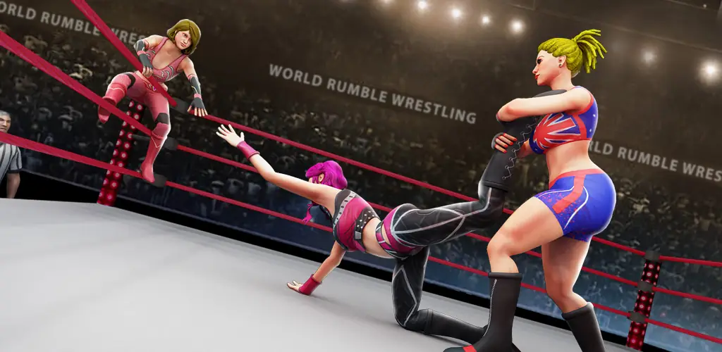 Bad Girls Wrestling gioco copertina per Android
