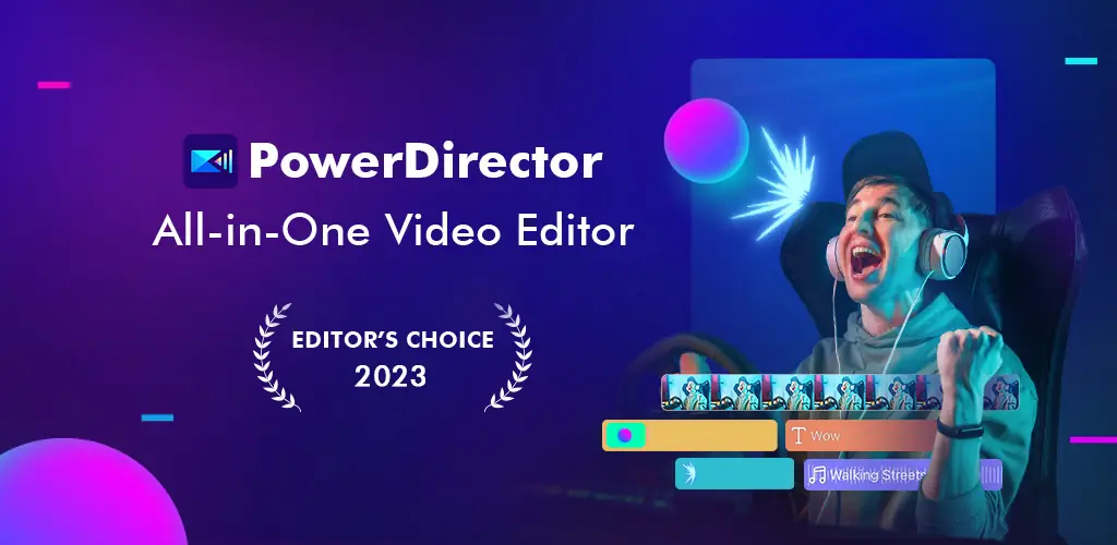 android için PowerDirector uygulama kapak resmi