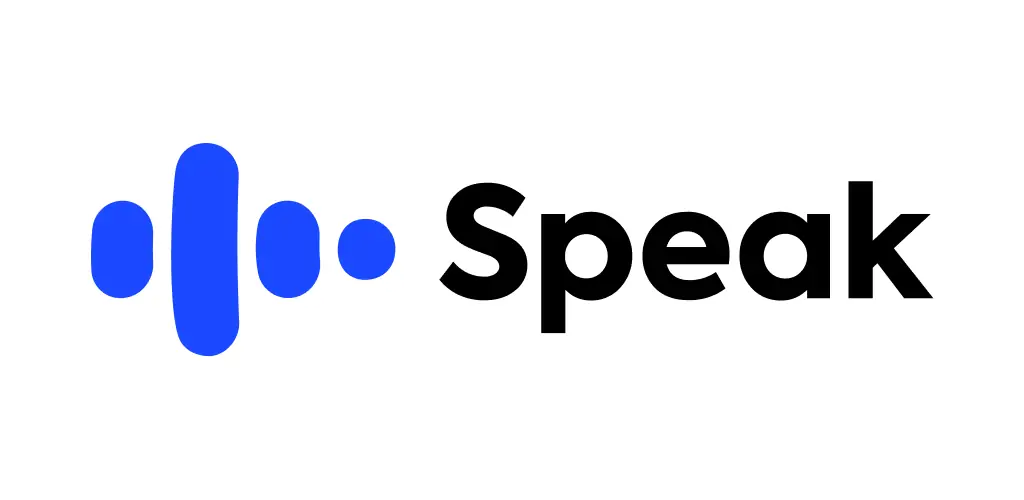 Speak aplicativo arte da capa para Android