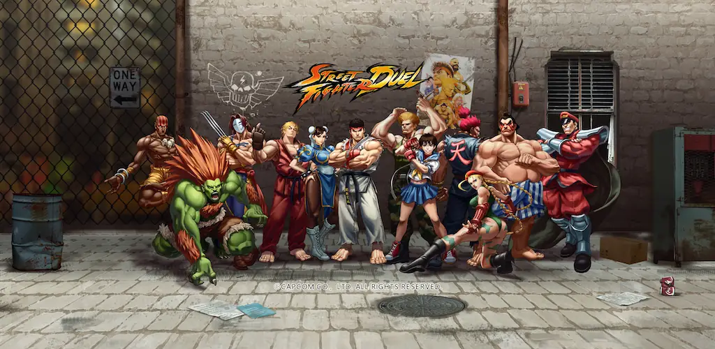 STREET FIGHTER: DUEL jogo arte da capa para Android