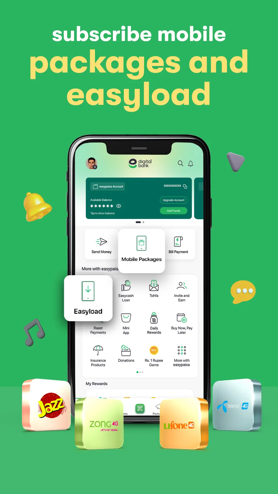 Captura de tela easypaisa – a digital bank 3