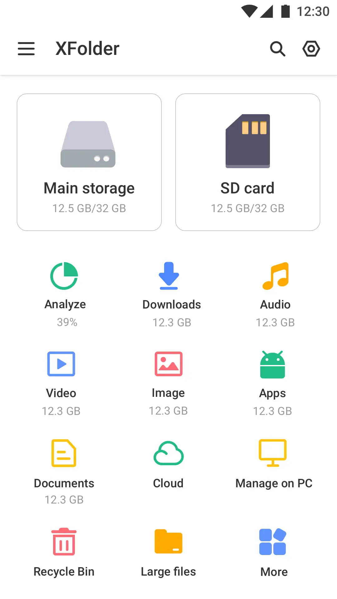 Screenshot File Manager 1
