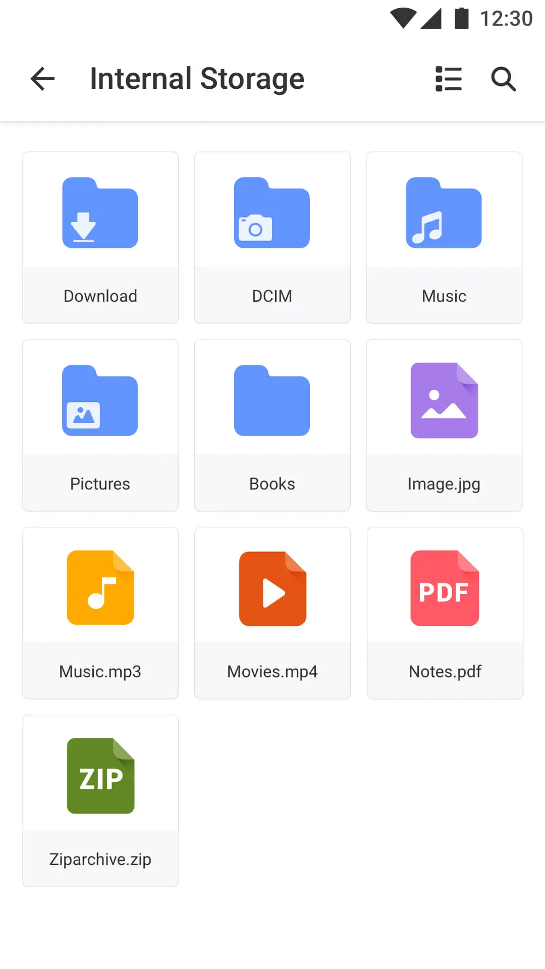 Screenshot File Manager 3