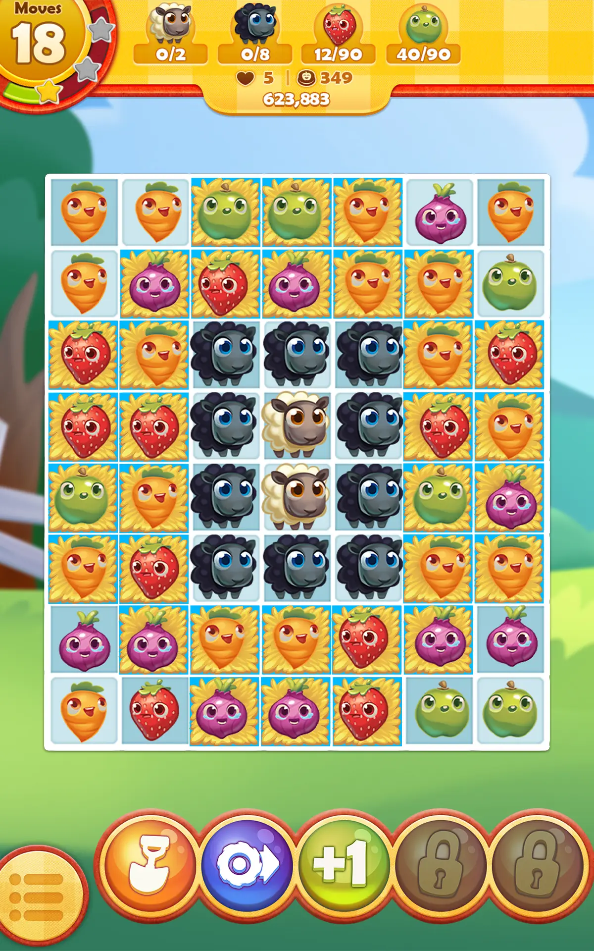 لقطة شاشة Farm Heroes Saga %د