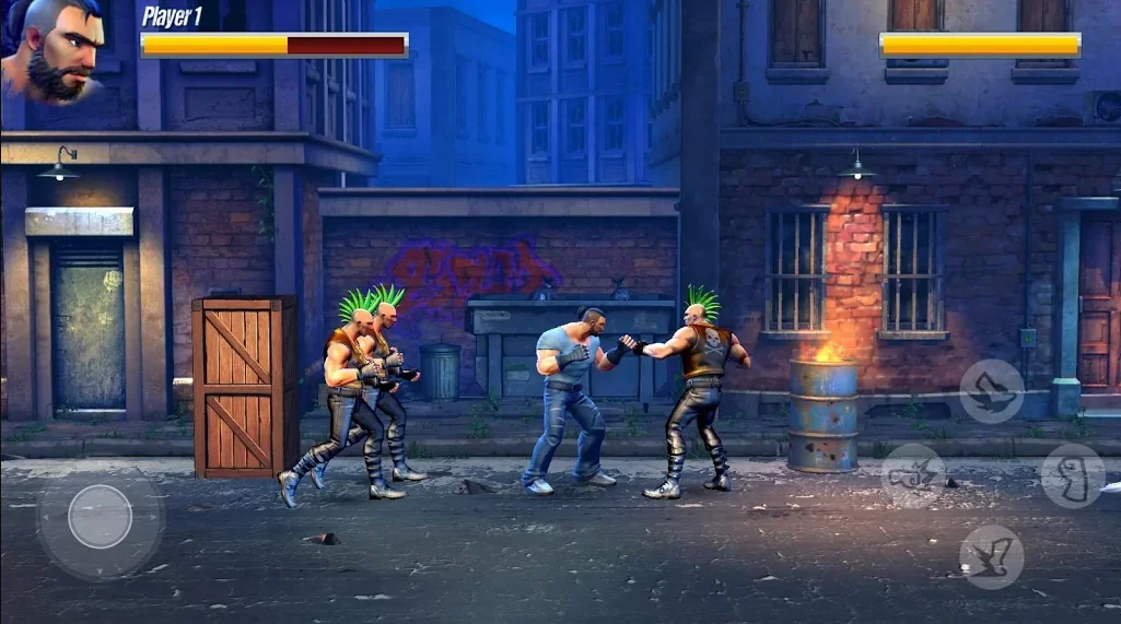 Captura de tela Final Street Fighting 1