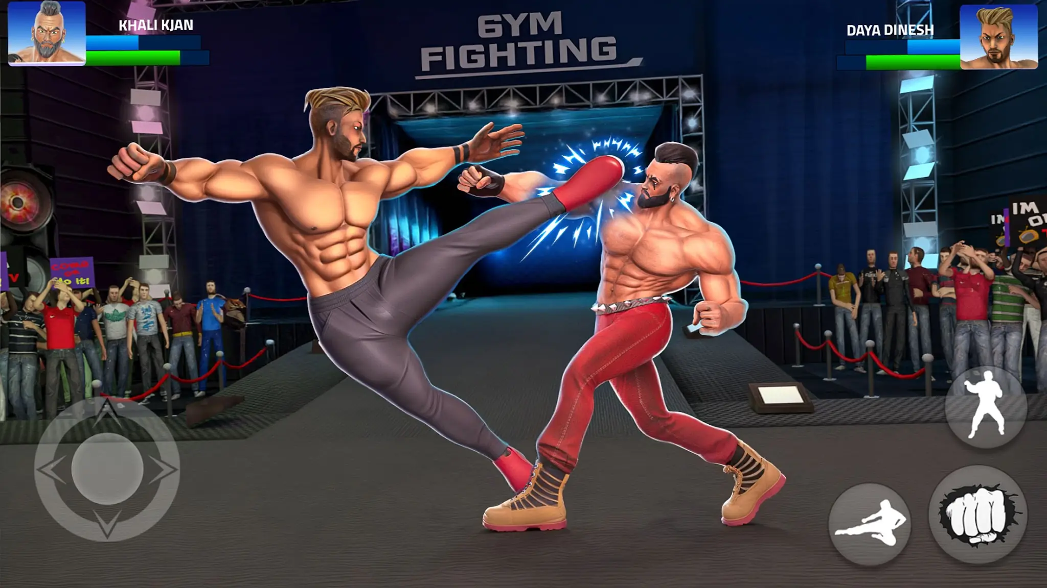 Снимка на екрана Gym Heros: Fighting Game 1