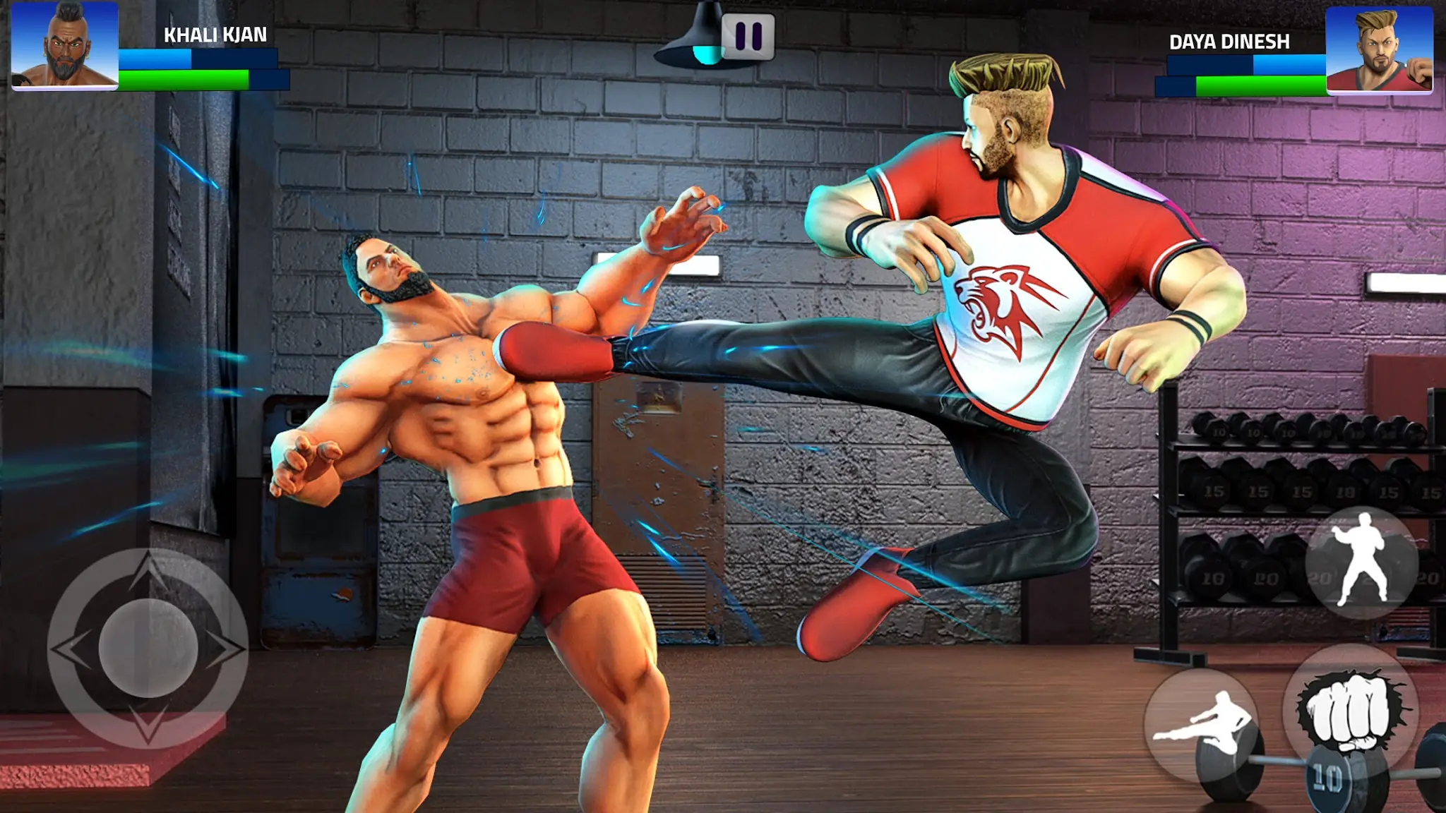 Снимка на екрана Gym Heros: Fighting Game 2
