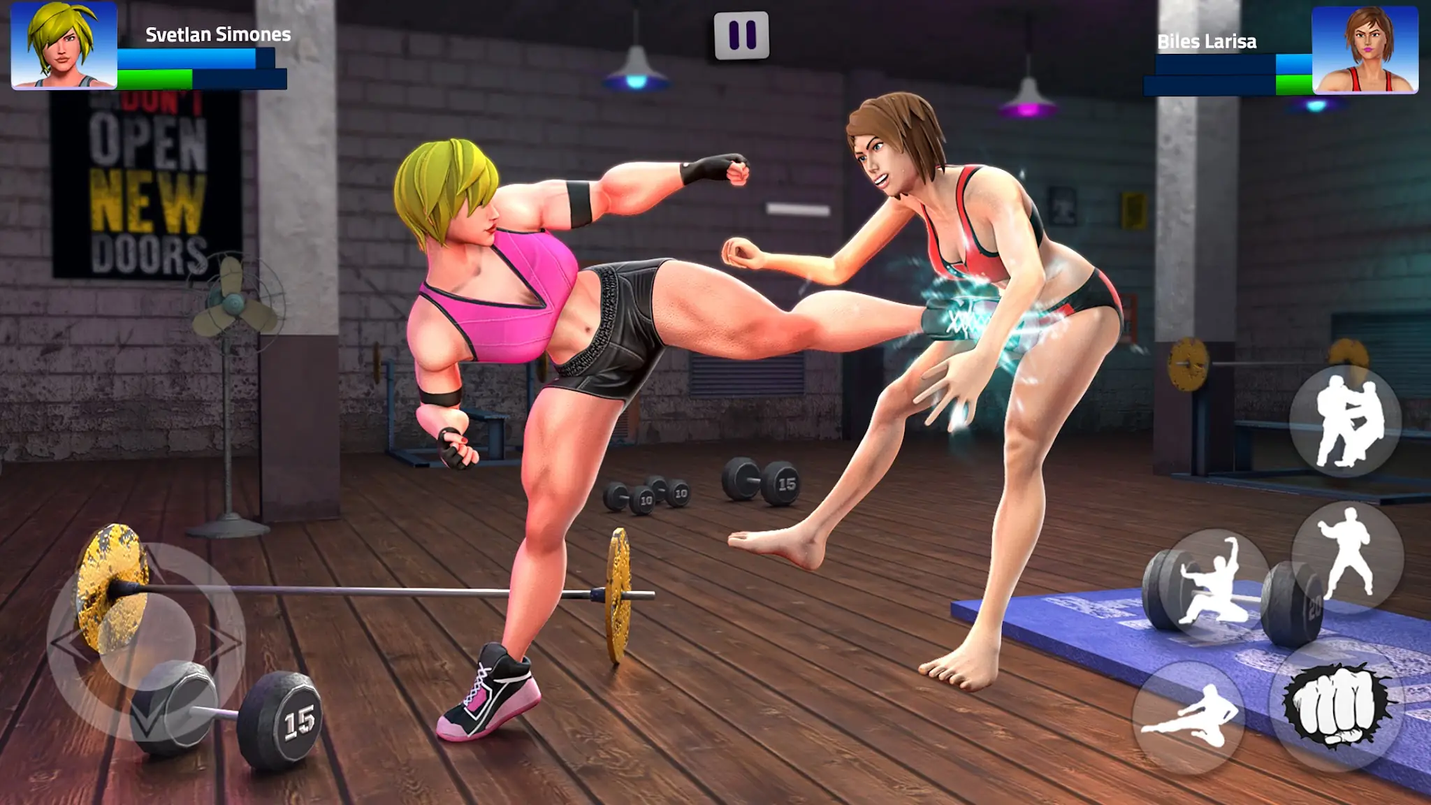Снимка на екрана Gym Heros: Fighting Game 4