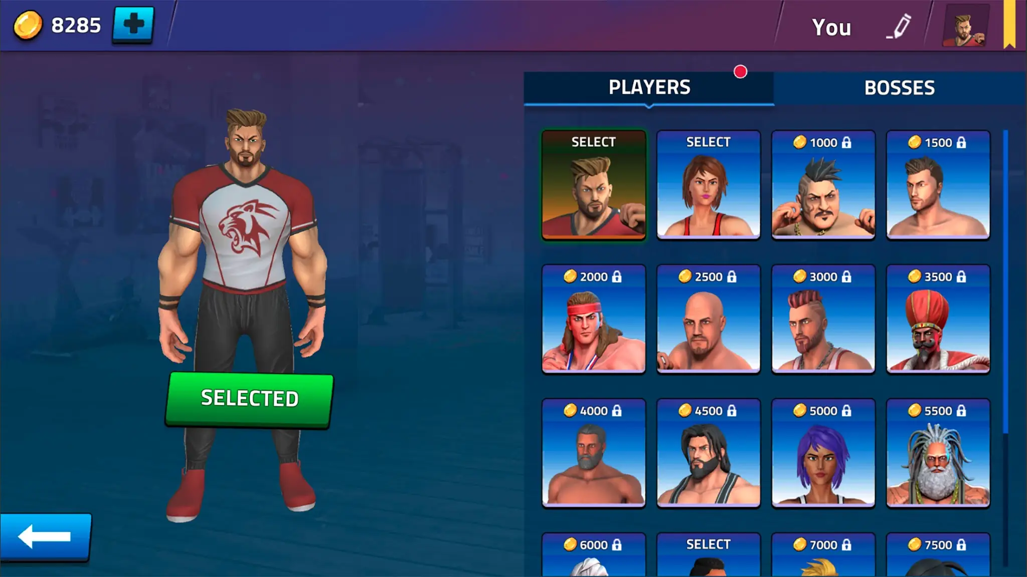 Снимка на екрана Gym Heros: Fighting Game 7