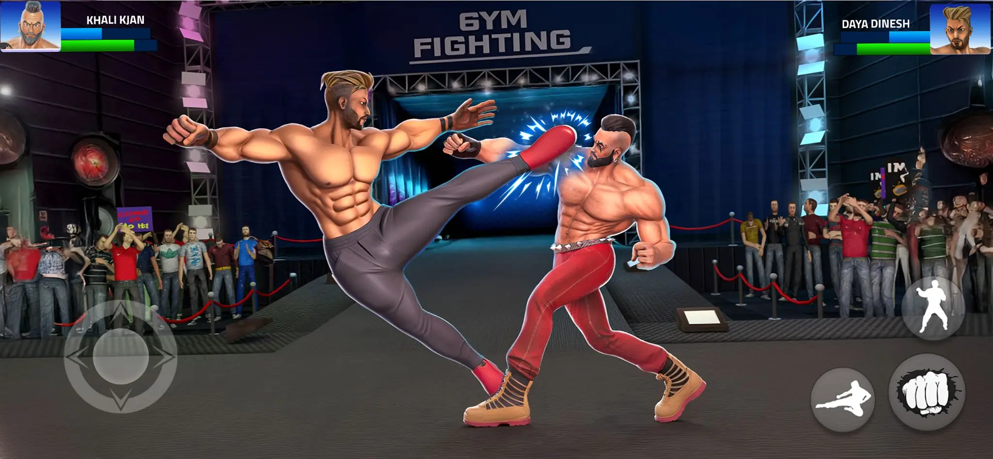 Снимка на екрана Gym Heros: Fighting Game 8