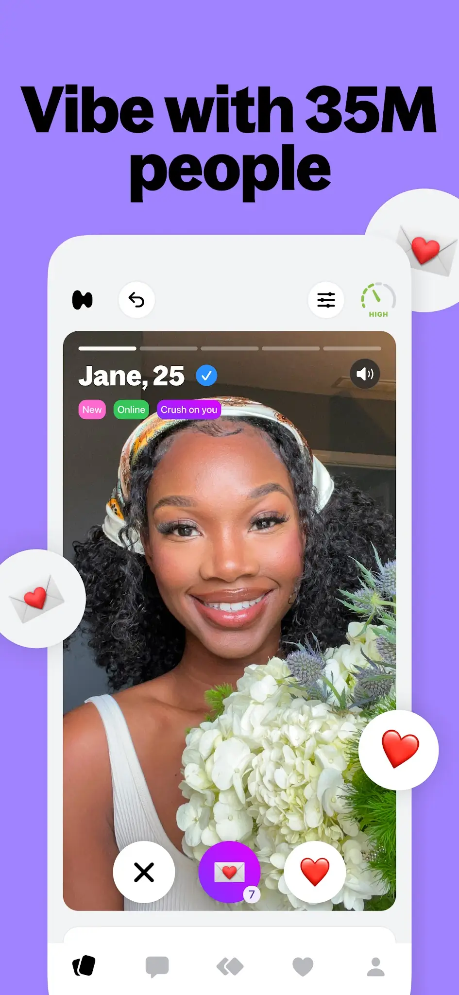 Captură de ecran Hily Dating app 3
