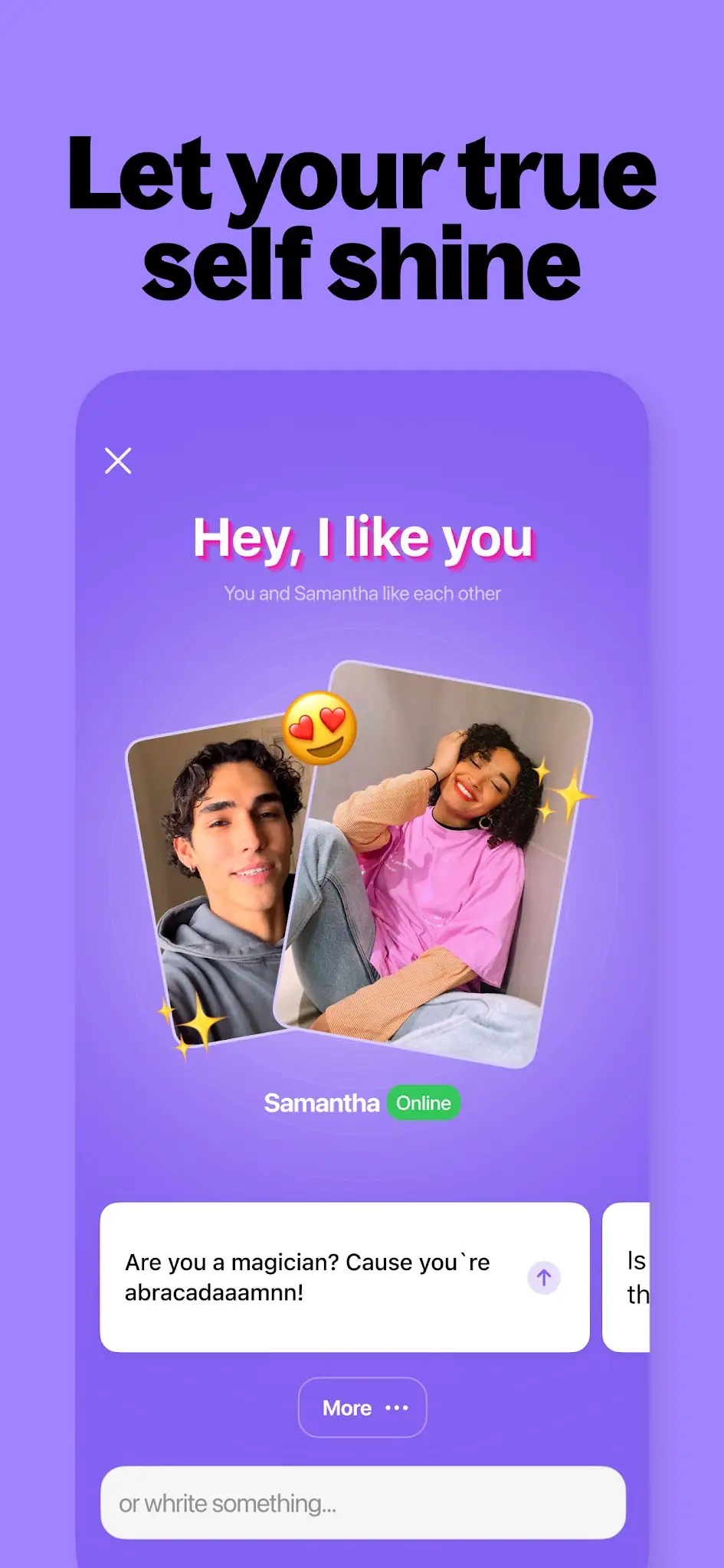 Captură de ecran Hily Dating app 4